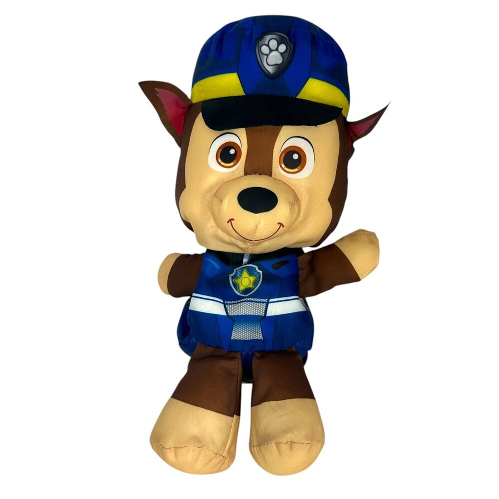 Paw Patrol Chase Police Dog Plush Toy Soft 10 Inch 88266 Nickelodeon Spin Master